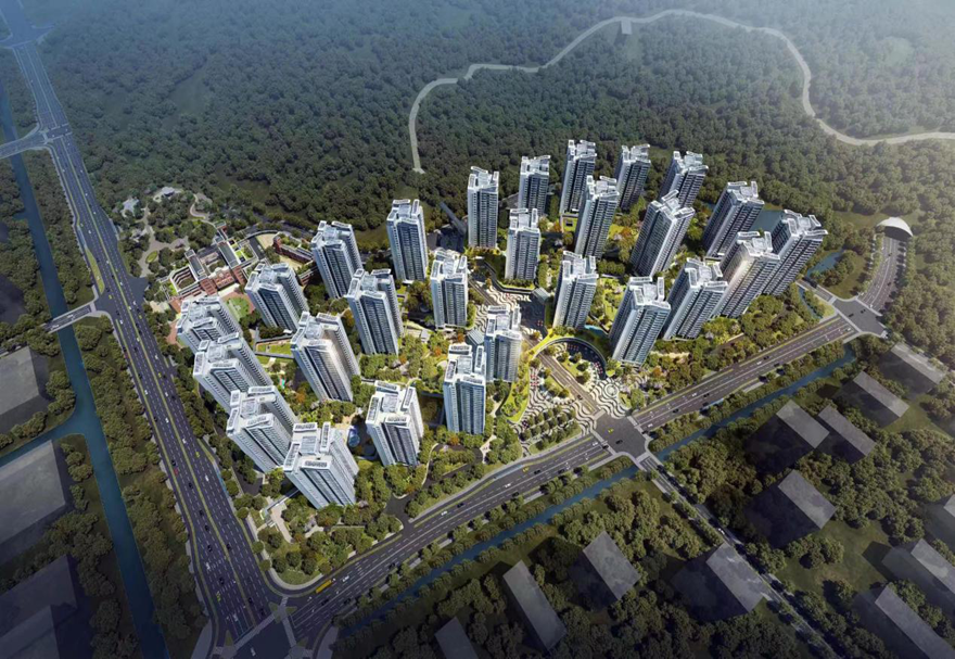 此外，橫琴粵澳深度合作區還為澳門居民專門打造了“澳門新街坊”項目，這是內地第一個面向澳門居民的集居住、教育、社區服務、醫療等多功能于一體的綜合性民生項目。圖為“澳門新街坊”規劃設計效果圖。