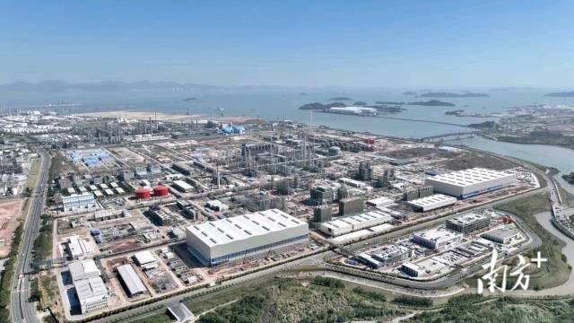 埃克森美孚惠州乙烯項目建設現場。