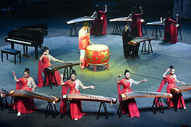2024年1月21日，廣州，“第二屆粵港澳大灣區青少年音樂周”頒獎典禮在廣州融創大劇院舉行。