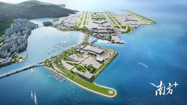 機場城市藍圖。圖源:南方+ 機場城市藍圖。圖源:南方+