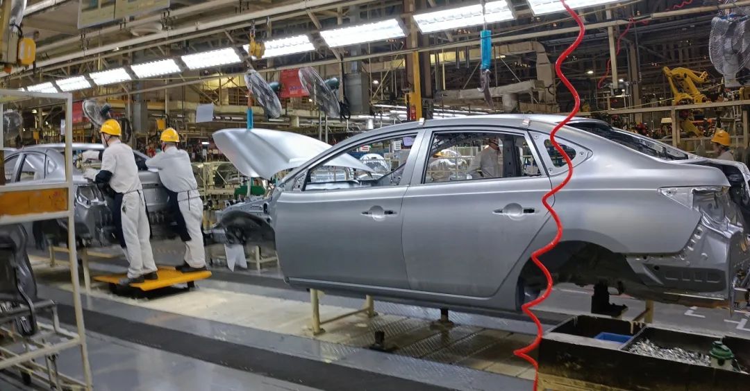 位于花都的東風(fēng)日產(chǎn)生產(chǎn)車間 位于花都的東風(fēng)日產(chǎn)生產(chǎn)車間