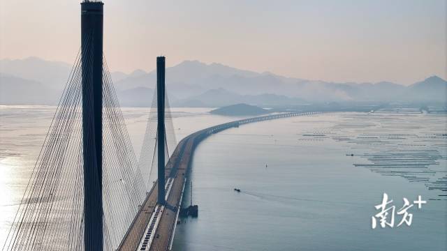 黃茅海大橋。南方+楊興樂 攝 黃茅海大橋。南方+楊興樂 攝