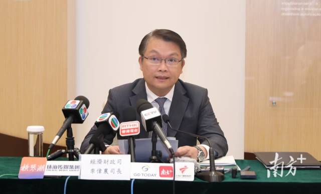 澳門特區政府經濟財政司司長李偉農。