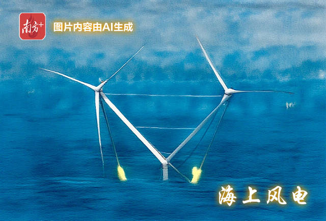 全球單體容量最大的漂浮式風電平臺“明陽天成號”正式投運。