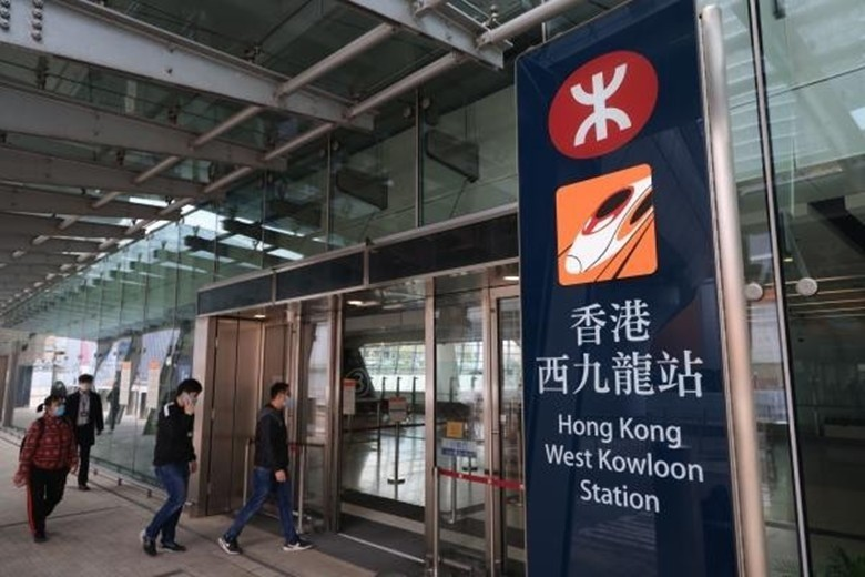 廣深港高鐵香港西九龍站 廣深港高鐵香港西九龍站