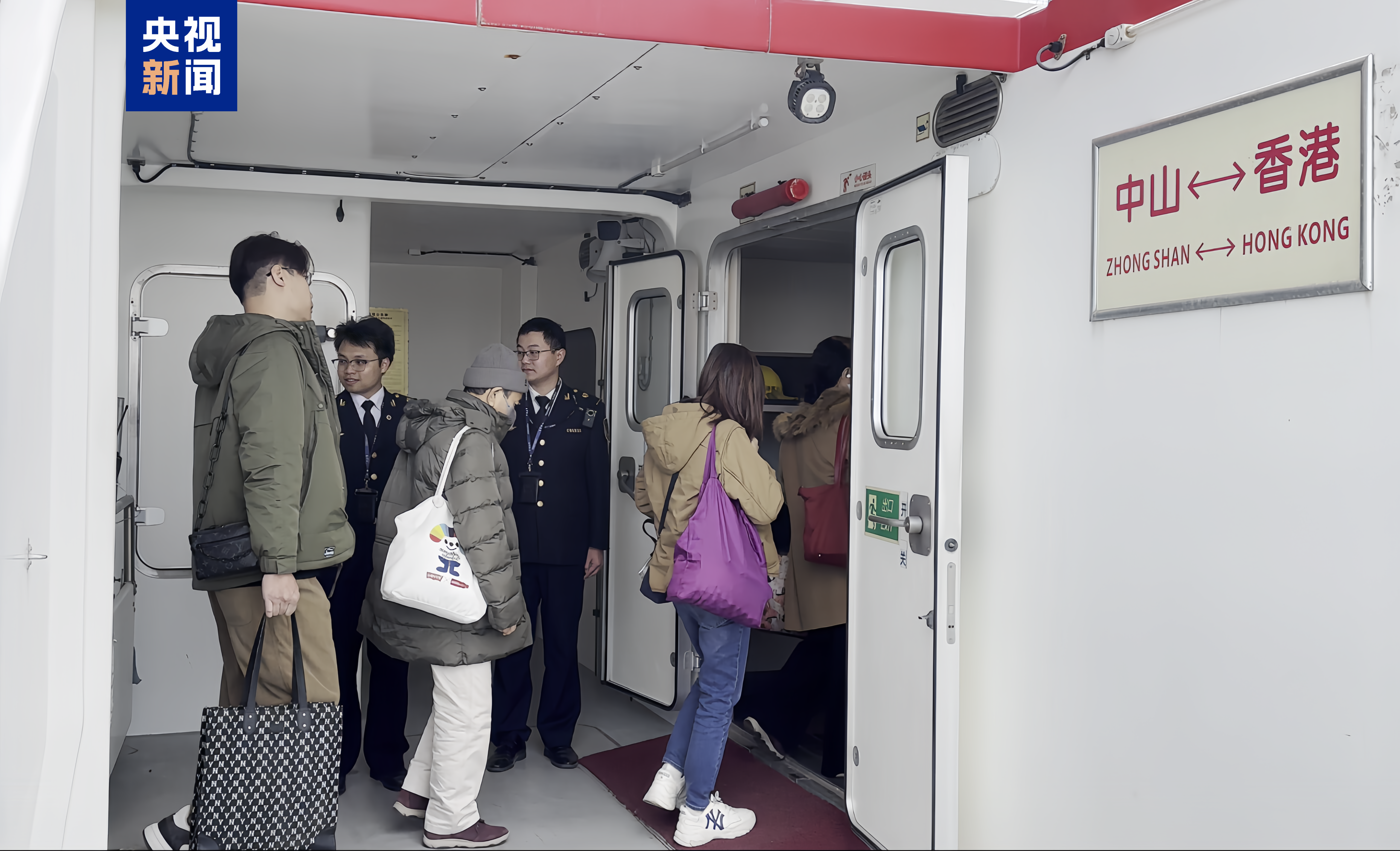 春節臨近 粵港澳大灣區水上航線迎來出行高峰