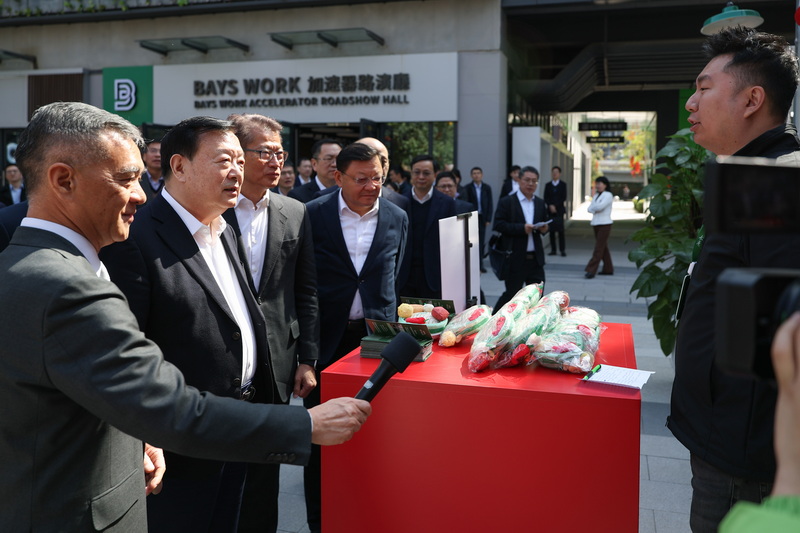 夏寶龍考察前海深港青年夢工場