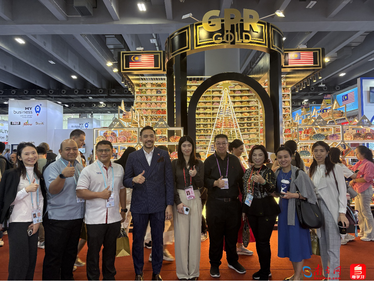 出席廣州廣交會的馬來西亞出口商 出席廣州廣交會的馬來西亞出口商