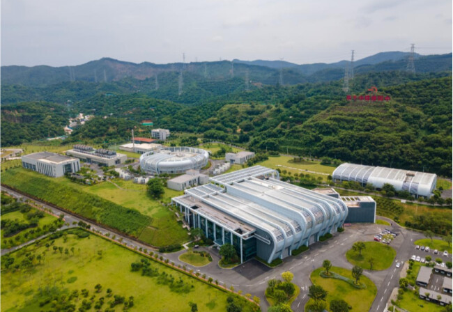 坐落在東莞市的中國散裂中子源科學(xué)中心。