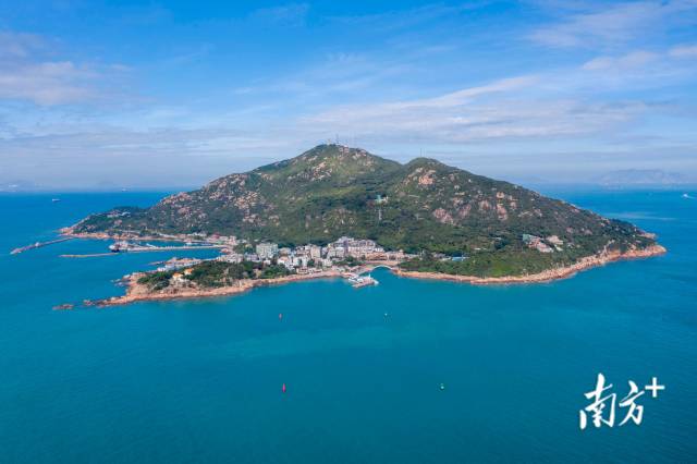 美麗的外伶仃島。 美麗的外伶仃島。