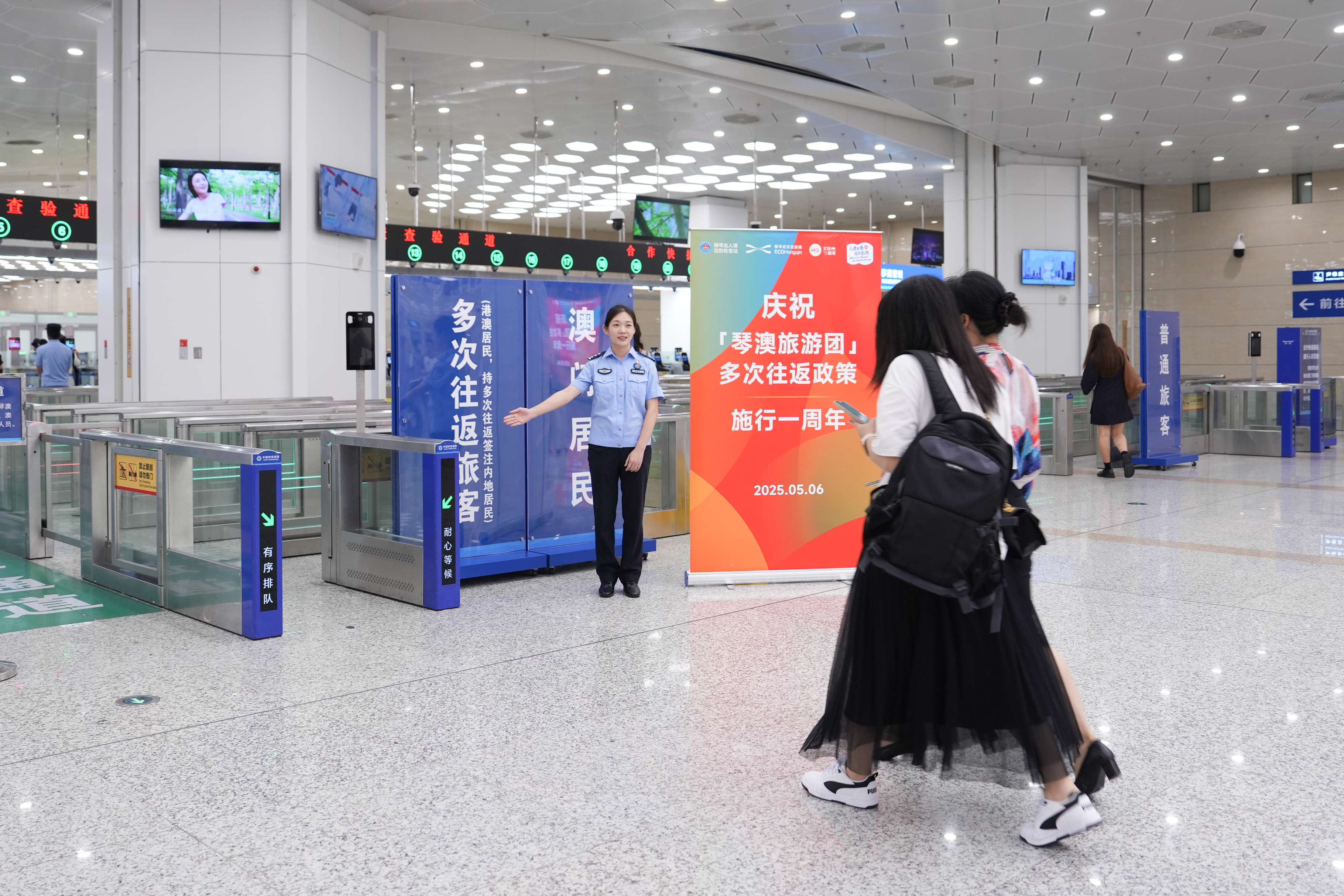 5月6日，“琴澳旅游團(tuán)”政策實(shí)施滿1周年。圖源橫琴執(zhí)委會(huì)