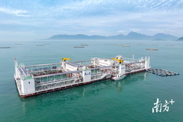 海上城堡“格盛一號”海洋牧場。 海上城堡“格盛一號”海洋牧場。
