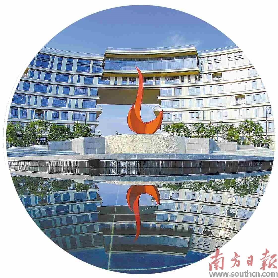 香港科技大學(xué)（廣州）校園。