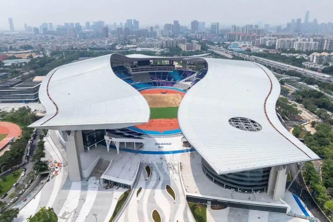 廣東省奧林匹克體育中心田徑場(chǎng)外立面 廣東省奧林匹克體育中心田徑場(chǎng)外立面