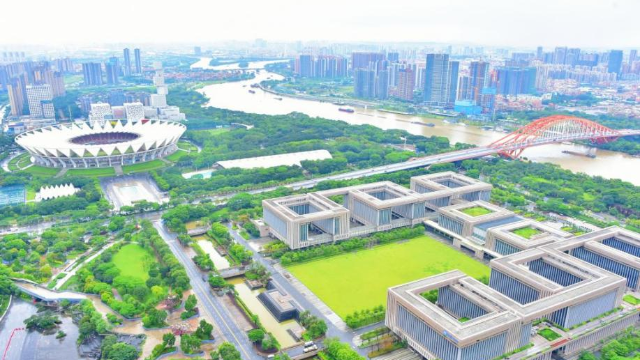 佛山三龍灣科技城。 佛山三龍灣科技城。圖源:三龍灣科技城