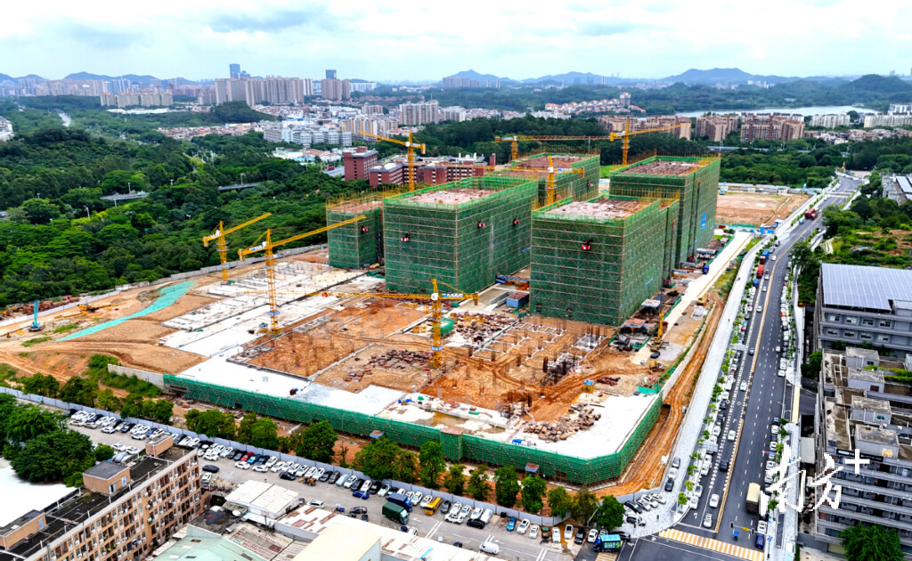 光達制造?厚街智慧谷總投資超14億元，總用地約170畝。陳棟 攝
