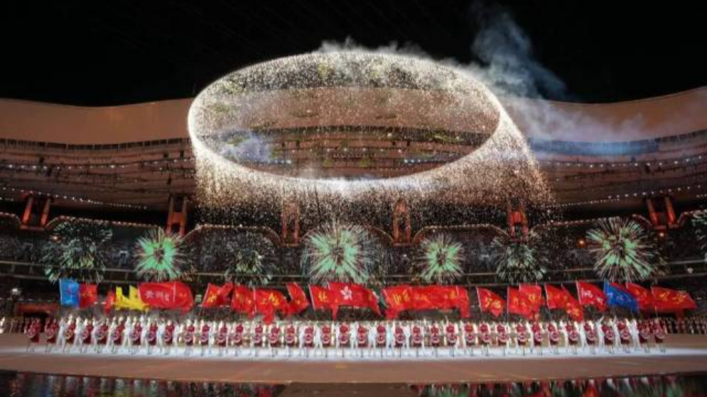 十五運會開幕式，大灣區制造！