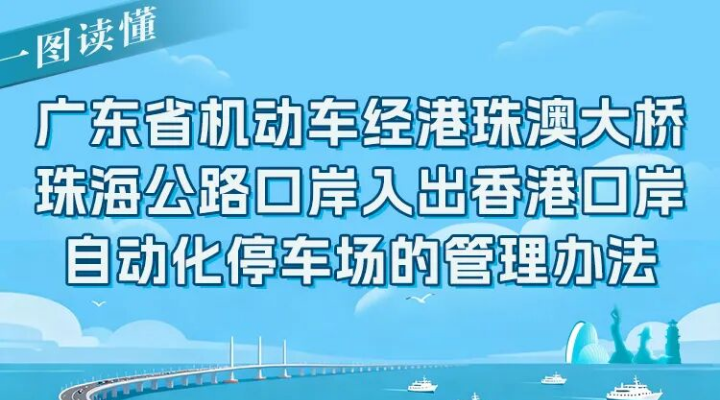 廣東私家車香港口岸停車攻略！一圖掌握關鍵信息