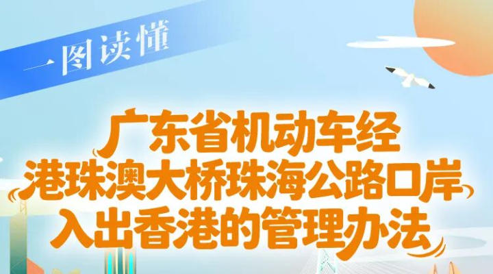 港珠澳大橋自駕赴港指南，快戳政策圖解→