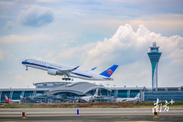 廣州白云國際機場不斷擴容升級。 廣州白云國際機場不斷擴容升級。