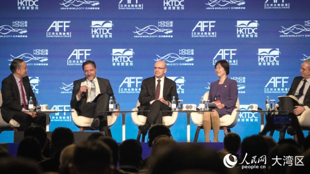 第19屆亞洲金融論壇26日在香港開(kāi)幕。人民網(wǎng) 吳宇揚(yáng)揚(yáng)攝