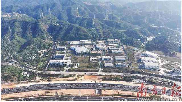 中國散裂中子源航拍圖。受訪者供圖 中國散裂中子源航拍圖。受訪者供圖