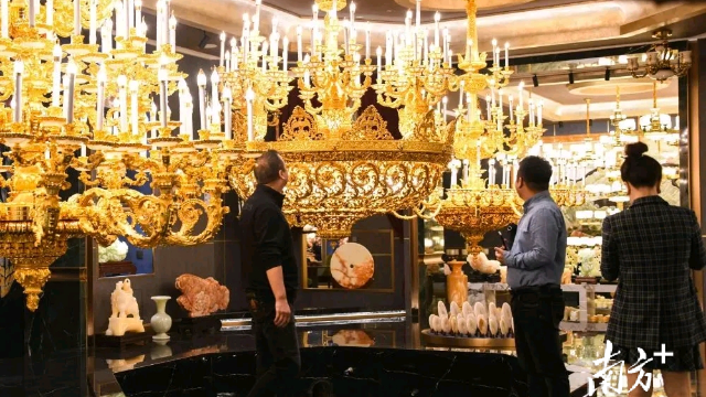 古鎮燈飾。 受訪者 供圖