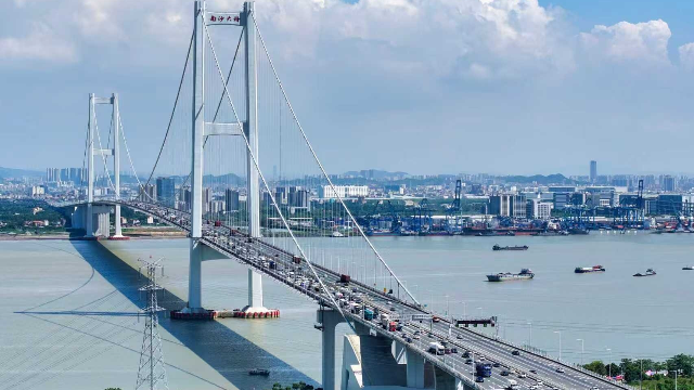 南沙大橋。