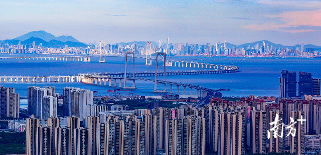 深中通道。 深中通道。