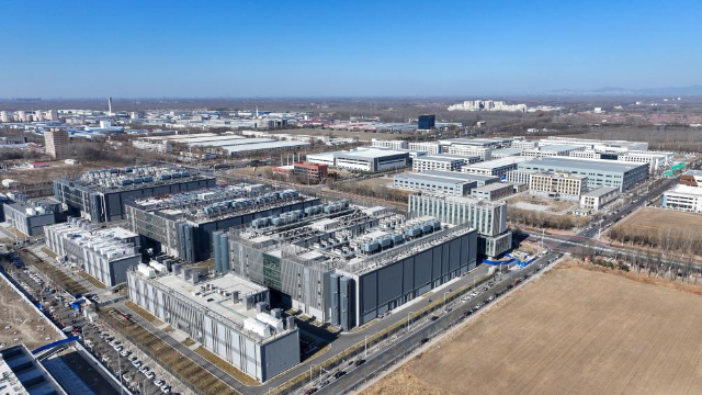 這是1月23日拍攝的京津中關(guān)村科技城（無人機照片）。新華社記者 孫凡越 攝