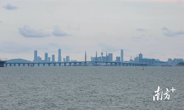 游客可以在大灣區二號甲板上欣賞珠海和澳門城市美景以及粵港澳大橋
