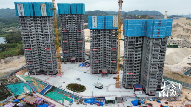 東莞厚街厚山配售型保障性住房項(xiàng)目現(xiàn)場。受訪者供圖