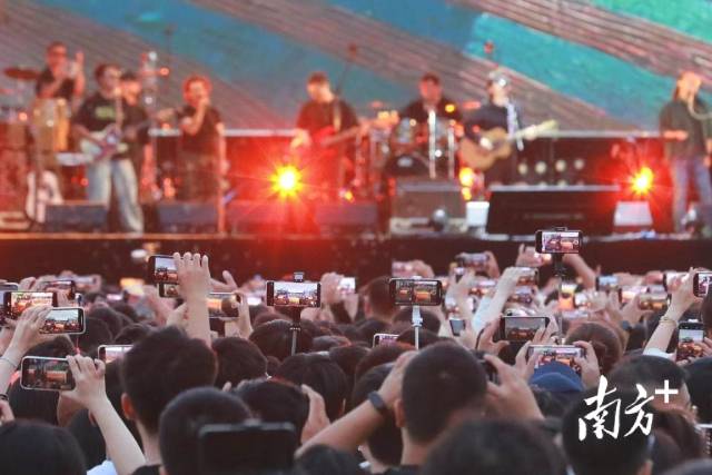 2024東莞草莓音樂節現場。南方+記者 孫俊杰 攝
